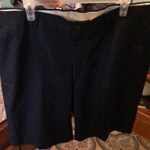 Alan Flusser golf shorts men’s 38 waist in great condition navy blue